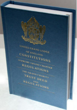 Book of Constitutions United Grand Lodge of England - 2019 Edition - Esoteric Books Australia