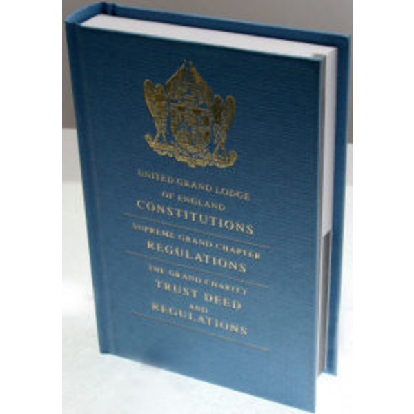 Book of Constitutions United Grand Lodge of England